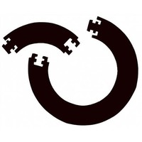 Bull's Guard 4 pcs. Foam Surround Black RTL7 Bull's Guard 4 pcs. Foam Surround Black