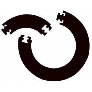 Bull's Guard 4 pcs. Foam Surround Black