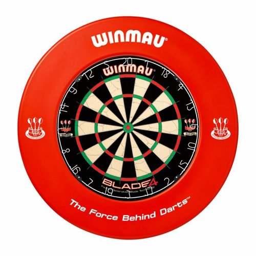 Winmau Dartboard Surround Red Print Winmau Winmau Dartboard Surround Red Print