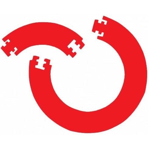 Bull's Bull's Guard 4 pc. Foam Dartboard Surround Red