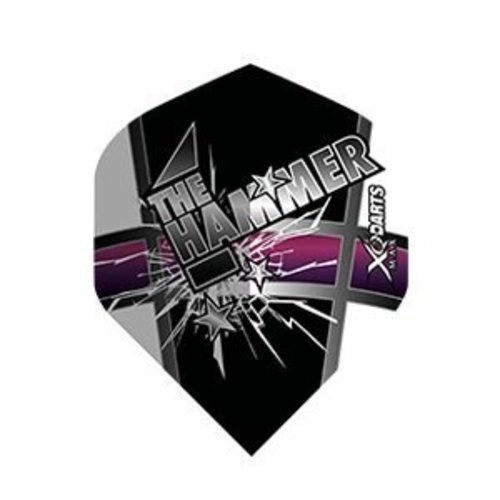 Andy Hamilton flights 'The Hammer' XQMax Darts Andy Hamilton flights 'The Hammer'