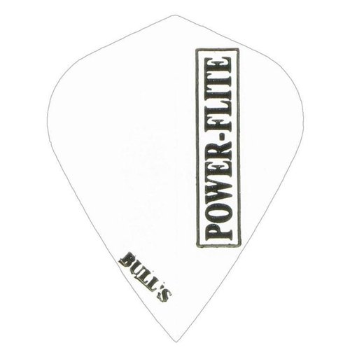 Bull's Powerflite - Kite Solid White Bull's Bull's Powerflite - Kite Solid White