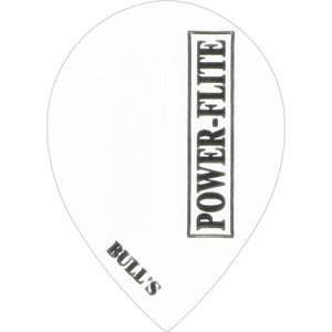Bull's Powerflite - Pear Solid White