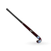 RedDragon Stag  Matrix 6000 Hockeystick - C-Bow - 60% Carbon - Senior - Zwart/Rood