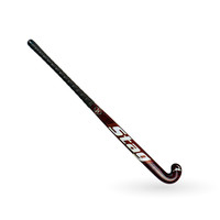 RedDragon Stag  Matrix 6000 Hockeystick - C-Bow - 60% Carbon - Senior - Zwart/Rood