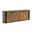 Quality Oak Dressoir Ramses 4 deuren