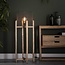 HarrieXL Vloerlamp Sandro houten frame