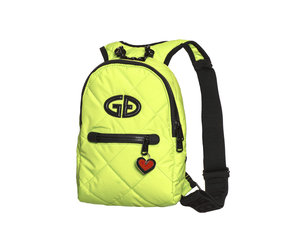 mini backpack yellow