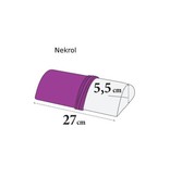 Badstof hoes voor nekrol 27cm lang en 5,5cm doorsnee