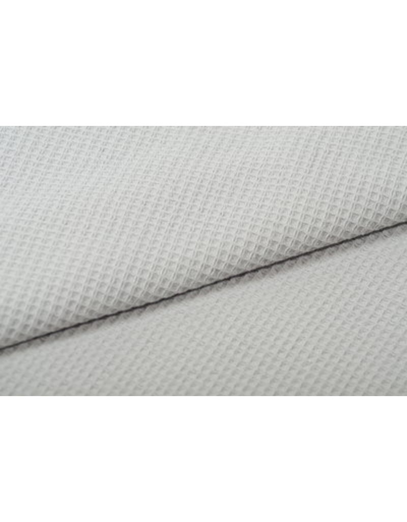 Luxe zachte wafeldeken 220 x 140 cm, dubbel gestikt en krimpvrij