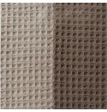 Luxe zachte wafeldeken 220 x 140 cm, dubbel gestikt en krimpvrij