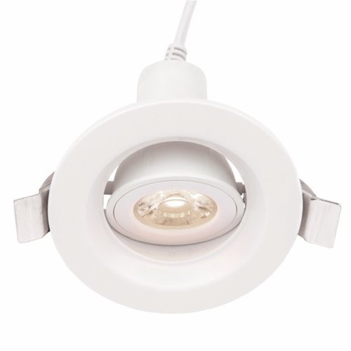 Saxby Defender 5W Cool White Recessed - White Abs Plastic