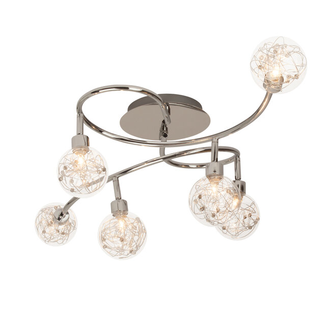 Brilliant Joya 6 Light Semi Flush G9