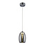 Brilliant Metropolis Single Pendant LED 5W Smoke Glass