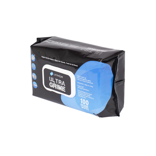 UltraGrime Ultra Grime Huge Wipes 100 Pack UltraGrime Ultra Grime Huge Wipes 100 Pack