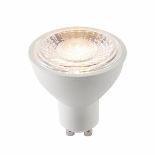GU10 LED Smd 60 Degrees 7W Warm White Accessory - Matt White Plastic GU10 LED Smd 60 Degrees 7W Warm White Accessory - Matt White Plastic