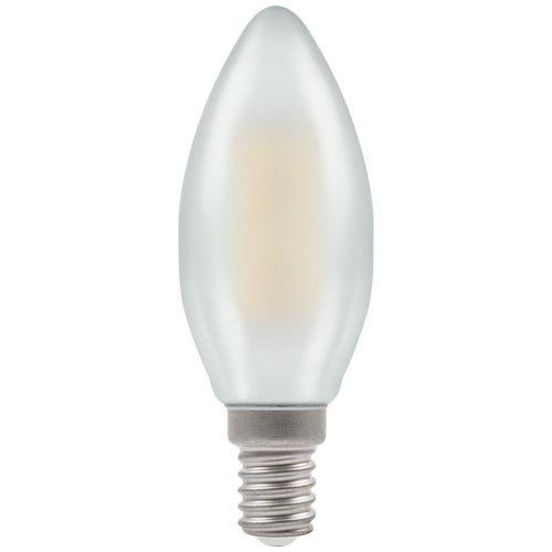 Crompton LED Candle Filament Pearl Dimmable 5W 2700K SES-E14 Crompton LED Candle Filament Pearl Dimmable 5W 2700K SES-E14