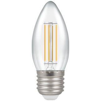 Crompton LED Candle Filament Dimmable Clear 5W 2700K ES-E27