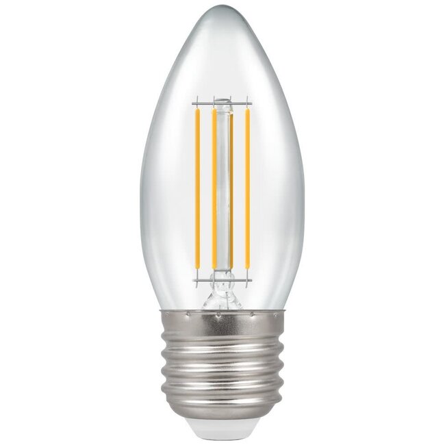 Crompton LED Candle Filament Dimmable Clear 5W 2700K ES-E27