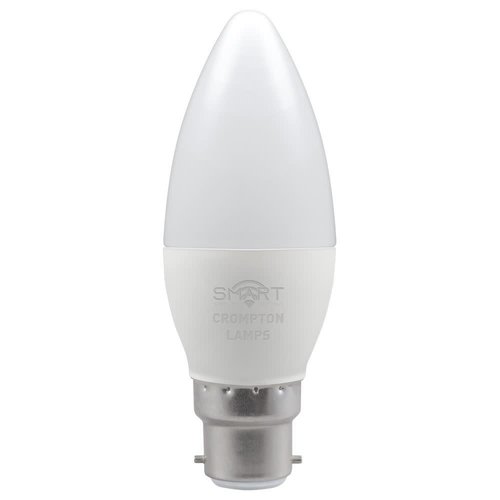 Crompton LED Smart Candle 5W Dimmable RGBW 3000K BC-B22d