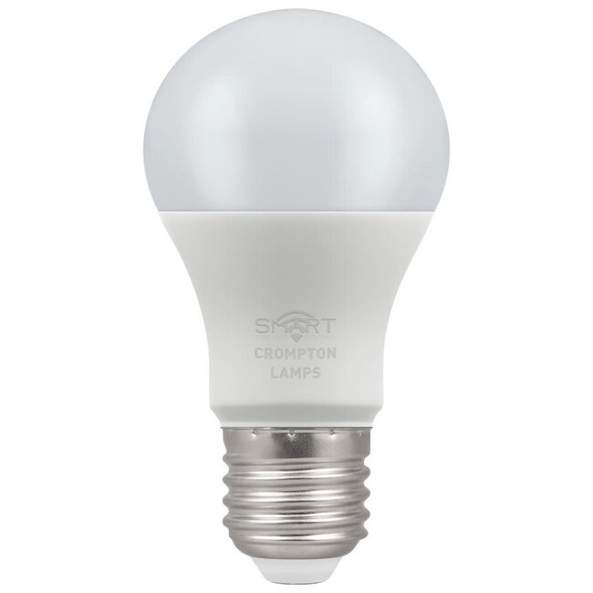 Crompton LED Smart GLS 8.5W Dimmable 3000K ES-E27