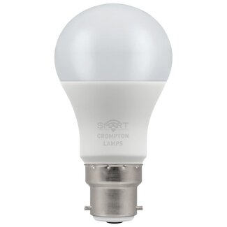 Crompton LED Smart GLS 8.5W Dimmable RGBW 3000K BC-B22d