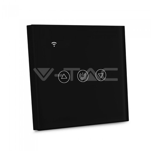 V-Tac V-Tac Smart WIFI LED DIMMER Alexa and Goggle Black V-Tac V-Tac Smart WIFI LED DIMMER Alexa and Goggle Black