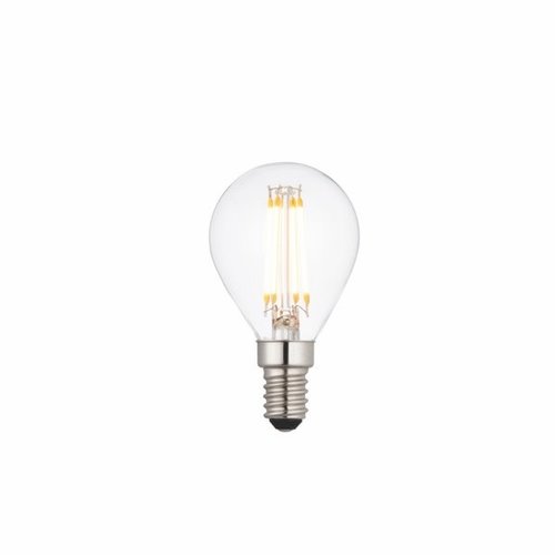 E14 LED filament golf dimmable 4W warm white accessory - clear glass E14 LED filament golf dimmable 4W warm white accessory - clear glass