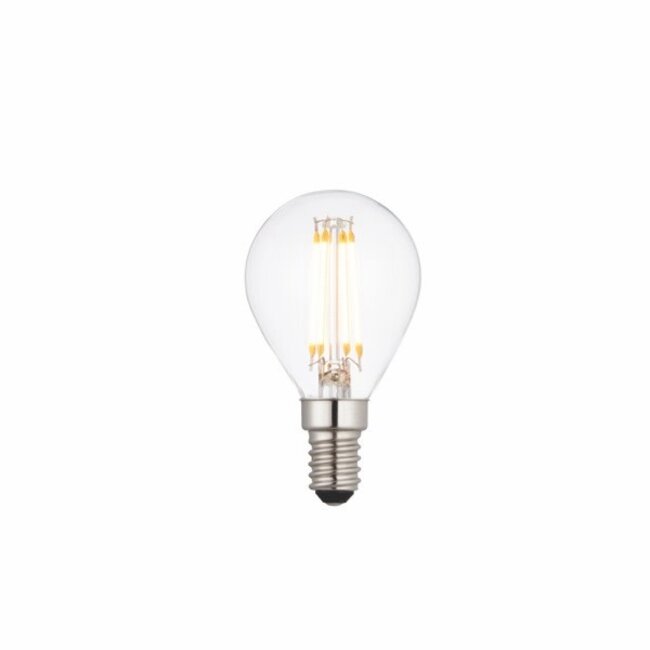 E14 LED Filament Golf 4W Warm White Dimmable