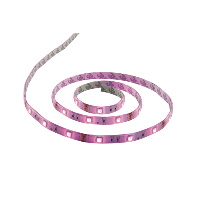 Aqualine 24V 5M RGB IP65 30W RGB Cabinet - White Plastic