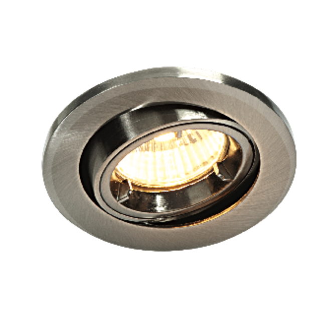 Shieldplus Mv Tilt 50W Recessed - Satin nickel