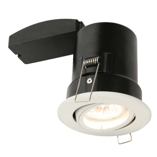 Shieldplus Mv Tilt 50W Recessed - Matt White