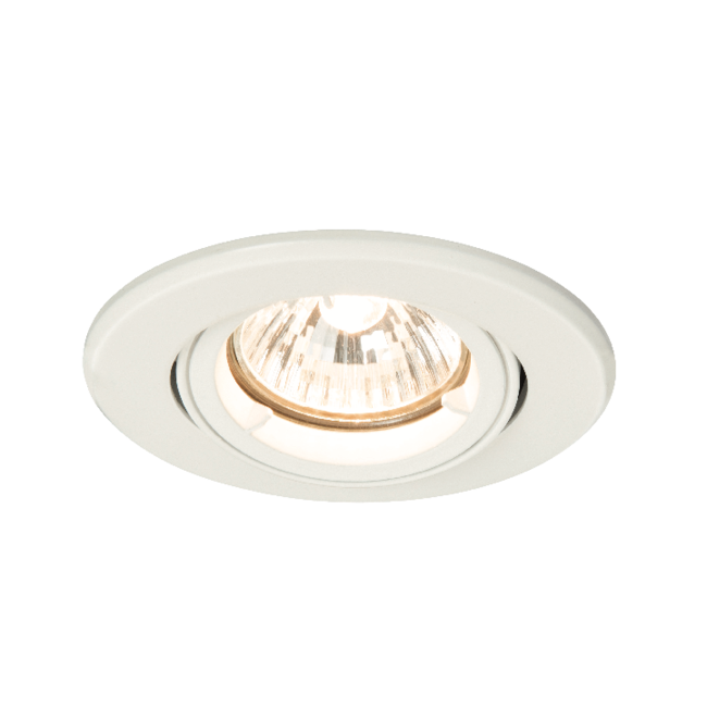 Shieldplus Mv Tilt 50W Recessed - Matt White