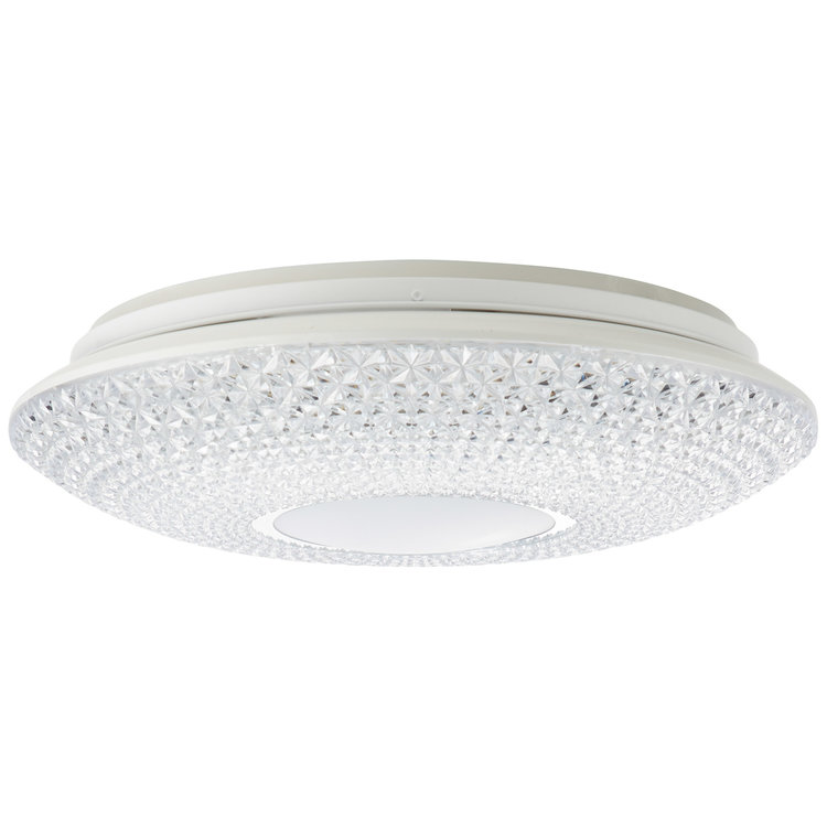 Brilliant Lucian LED ceiling light 41cm white