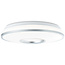 Brilliant Visitation LED ceiling light 39cm white-silver CCT RGB dimmable with Remote & RGB Backlight