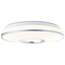 Brilliant Visitation LED ceiling light 49cmwhite-silver CCT RGB dimmable with Remote & RGB Backlight