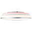 Brilliant Visitation LED ceiling light 49cmwhite-silver CCT RGB dimmable with Remote & RGB Backlight