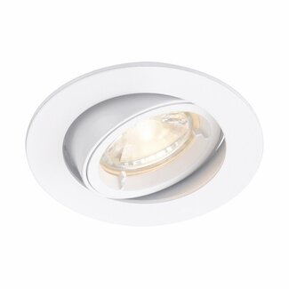Cast Tilt 50W Recessed - Matt White