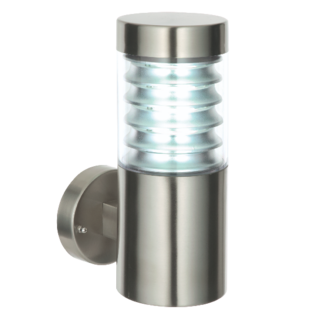 Equinox 1LT Wall IP44 23W - Marine Grade Brushed Stainless Steel