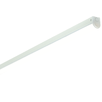 Linear 6Ft Single 28W Cool White Flush - Opal PC