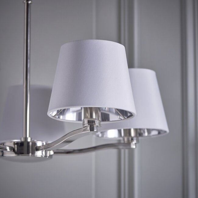 Harvey 5lt pendant - nickel - Factory Second