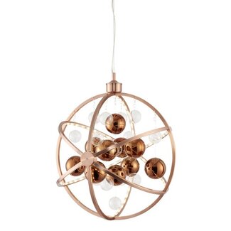 Muni 480MM Pendant 10W Warm White - Copper Plate