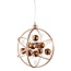 Muni 480MM Pendant 10W Warm White - Copper Plate
