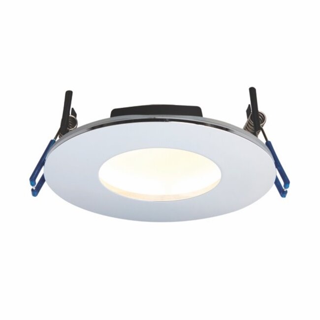 Orbitalplus IP65 9W Warm White Recessed - Chrome Plate