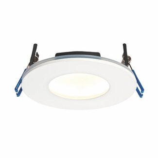 Orbitalplus IP65 9W Warm White Recessed - Matt White