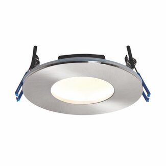 Orbitalplus IP65 9W Warm White Recessed - Satin nickel