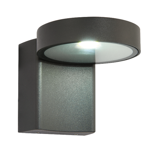 Saxby Oreti IP44 10W Cool White Wall - Textured Dark Matt Anthracite Saxby Oreti IP44 10W Cool White Wall - Textured Dark Matt Anthracite