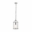 Lambeth 1lt Pendant - S Nickel - Factory Second