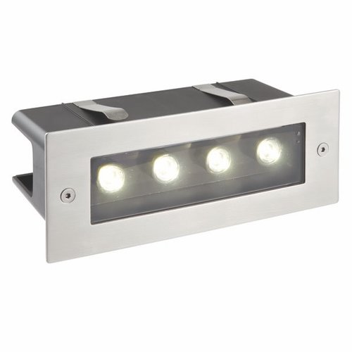 Seina Brushed Chrome Brick Light Seina Brushed Chrome Brick Light