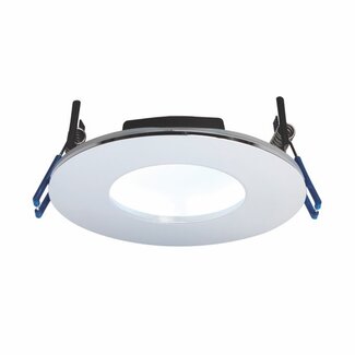 Orbitalplus IP65 9W Cool White Recessed - Chrome plate